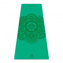 Коврик для йоги ArtYogamatic Mandala Green 185 см x 68 см x 4 мм