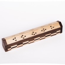 Подставка для благовоний Пенал Аура деревянная 25 см