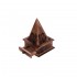 Подставка для благовоний Пирамида деревянная 15 см