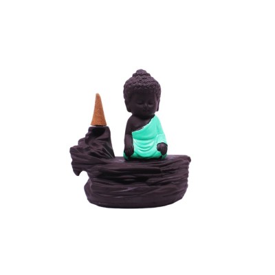 Подставка для благовоний стелющиеся дым маленький Будда