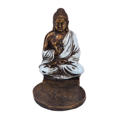 Подставка для благовоний Будда гипсовая 13.5 см