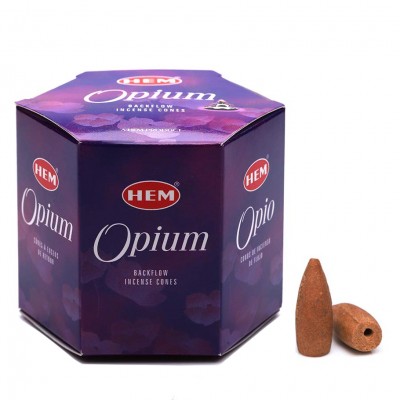 Благовоние Опиум (Opium) конусы HEM