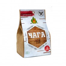 Чага чай с шиповником 200 г.