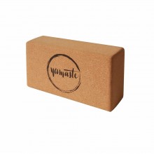 Пробковый блок Yoga Club Namaste